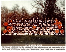 1975 CHICAGO BEARS 8X10 TEAM PHOTO FOOTBALL NFL PICTURE - $4.94