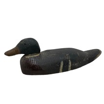 VTG Wood Mallard Duck Decoy Marked Victor Movable Head Glass Eyes - £195.53 GBP