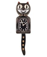 Gold/Red Skull Kit-Cat Klock Swarovski Authorized Custom Edition Jeweled Clock - $159.95