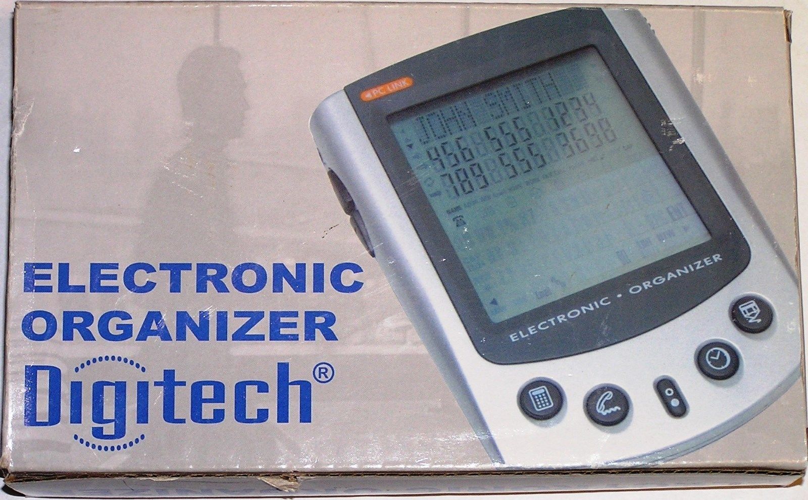 Vintage Digitech Calc2200 Electronic Organizer with Manual & Software - NOS - $9.99