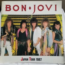 BON JOVI - JAPAN TOUR 1987 TOUR CONCERT PROGRAM BOOK VG+ TO MINT MINUS C... - £35.39 GBP