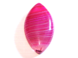 38.99ct 39x20x7mm Rose Striped Agate Marquise Cabochon for Jewelry Making - $1.34