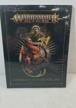 Warhammer Age Of Sigmar: General&#39;s Handbook Games Workshop 2018 (Softback)Sealed - £15.38 GBP