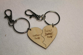 Custom Personalised Anniversary Wedding Gift Birthday Wood laser engrave Heart - £11.13 GBP