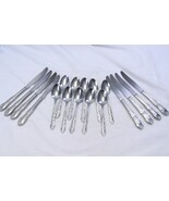 Oneida Thor Dinner Knives and Teaspoons Stainless Lot of 19 - $25.47