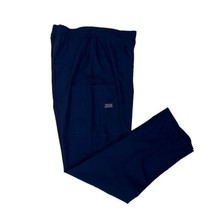 Cherokee Scrub Trousers 4200 Elastic Waist Navy Blue Cargo Medical Workwear - £12.34 GBP