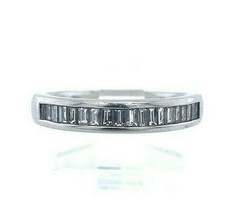 Authenticity Guarantee 
Platinum 1/2ct Genuine Natural Diamond Ring Wedding B... - £684.52 GBP