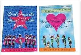 Lot Of 2 Books By Jill Browne-The Sweet Potato Queens Books Of Love-Southern - £10.82 GBP