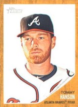 2011 Topps Heritage #63 Tommy Hanson NMMT Braves  ID:7432 - $1.67