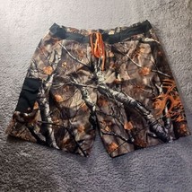 Legendary Whitetails Camo Lined Board Shorts Swim Trunks Outdoor Woodland 3XL - $16.83