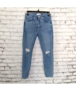 Loft Jeans Womens Petites 2P 26 Blue The Skinny Made and Loved Denim Ankle - $24.99