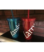 Personalized Name Tumbler Monogram Cup - £7.84 GBP
