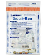 Clear Single Pocket Deposit Bag 11 x 15, 100 Bags - $49.80 CAD