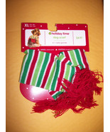 SimplyDog Pet Clothes XL Christmas Holiday Scarf Dog X-Large Fashion Acc... - $4.74
