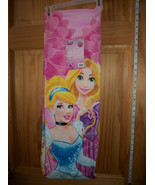 Disney Princesses Girl Accessory Pink 28&quot; x 58&quot; Cinderella Princess Beac... - $19.47 CAD