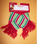 SimplyDog Pet Clothes XS Christmas Holiday Scarf Dog Small Fashion Acces... - $4.74