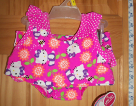 Hello Kitty Baby Clothes 3T Sanrio Bee Flower Cat Toddler Bikini Bathing Suit - £11.19 GBP