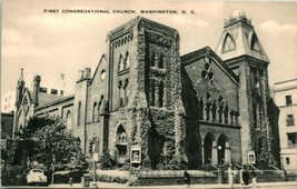 Washington DC - First Congregational Church DB Postcard T11 - £4.55 GBP