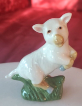 WADE Vtg 2004 Collectors Club Memberships  Leaping Lamb 3&quot; Collectible F... - £15.82 GBP