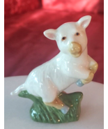 WADE Vtg 2004 Collectors Club Memberships  Leaping Lamb 3&quot; Collectible F... - £15.54 GBP