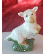 WADE Vtg 2004 Collectors Club Memberships  Leaping Lamb 3&quot; Collectible F... - $19.79