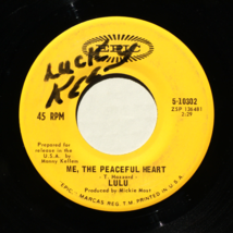 Lulu *Me, The Peaceful Heart/Look Out* 45 rpm Vinyl 7&quot; Single 5-10302 1968 - £6.71 GBP