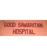 Good Samaritan Hospital wool/cotton bed blanket circa 1940s-NICE shape! - $50.00