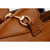 The Maratea Brown Leather shoe Bit Loafer Men Shoe image 3