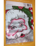 Home Holiday Decor Santa Toy Sack Merry Christmas Door Panel Plastic Dec... - $1.28 CAD