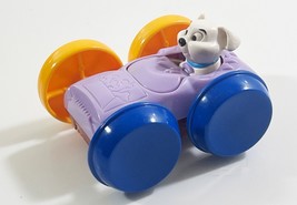 101 Dalmatians Flip Car #4 Toy With Puppy And Pig McDonalds Toy Disney 1998 - $2.48