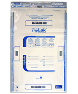 TripLOK 20 x 28 Currency Deposit Bag, White, 100 Count - $103.58 CAD+