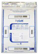 TripLOK 15 x 20 Currency Deposit Bag with Pocket - 250 Count - $141.00+