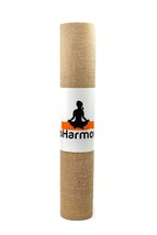 YoHarmony Eco Friendly Jute Yoga Mat Pilates Mat Exercise Mat - £19.99 GBP