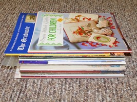 Lot 50 Cross Stitch Books Booklets Leaflets++ Patterns Various Brands++ ... - $74.24