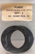 PACK OF 2 WALLACE AND TIERNAN P34597 RING, ROTAMETER SEAL, 2.078 x .19, ... - $9.60