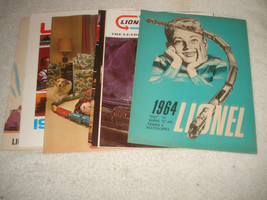 8 Lionel vintage Train Catalogs 1960&#39;s-70s lot 63 64 68 70 71 72 73 74 - £23.79 GBP