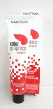 Matrix Color Graphics Lacquer Semi-Permanent Professional Hair Color ~ 3 Fl Oz!! - $7.00
