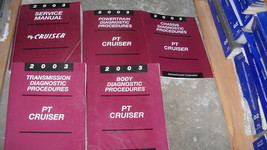 2003 Chrysler PT Cruiser Réparation Atelier Service Manuel Set Avec Diag... - $149.99
