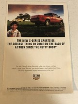 1996 Chevy S Series Truck Vintage Print Ad Advertisement pa16 - £7.11 GBP