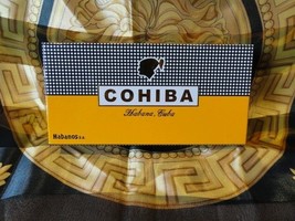 Cohiba Black &amp; Gold Leather Cigar Case &amp; Cohiba Humidor - $425.00