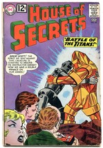 House Of Secrets #55 1962- Battle Of The Titans Vg - £19.94 GBP