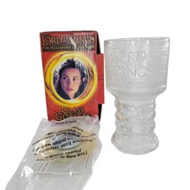 2001 Arwen the Elf Glass Goblet Lord of the Rings LOTR Open Box Liv Tyler - $9.99