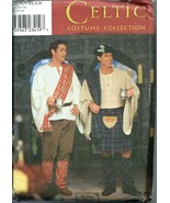 Simplicity 8913 CELTIC SCOTTISH KILT COSTUMES XS-S-M OOP - $78.00