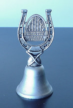 Country Music Hall of Fame 1979 Bell Silver Pewter Bell Travel Souvenir - £22.18 GBP
