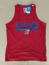 Adidas NCAA Kansas Jayhawks Men Dassler Tactical Climalite Ultimate Tank Sz L - $11.88