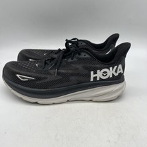 Hoka One One Bondi 9 1132210 BWHT Womens Black White Running Shoes Size 12 EE - £54.48 GBP