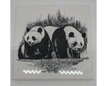 Screen Craft Panda Hot Plate Decorative Hand Decorated Ceramic Cork Wall... - £14.00 GBP