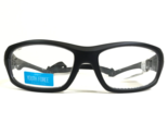 Wiley X Safety Eyeglasses Frames Gamer 1812 Matte Black Grey w Strap 57-... - $65.36