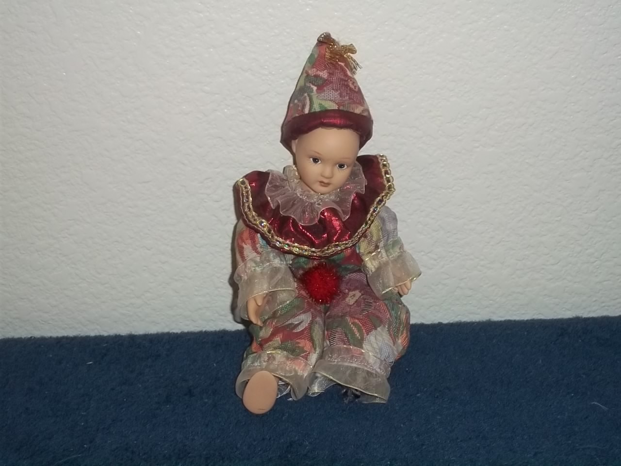 PART CERAMIC, PART PLUSH BOY DOLL - $1.25