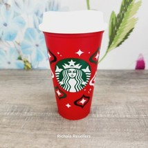 2013 Starbucks Holiday Christmas Tumbler To Go Reusable Cup 16oz Plastic  - £6.29 GBP